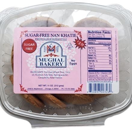 Mughal Bakery Nan Khatie (No Eggs)- Sugar Free