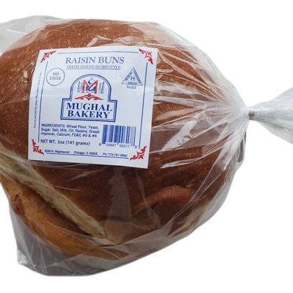 Mughal Bakery Raisin Buns (No Eggs)