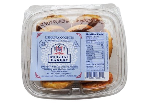 Mughal Bakery Usmania Cookies (No Egg)