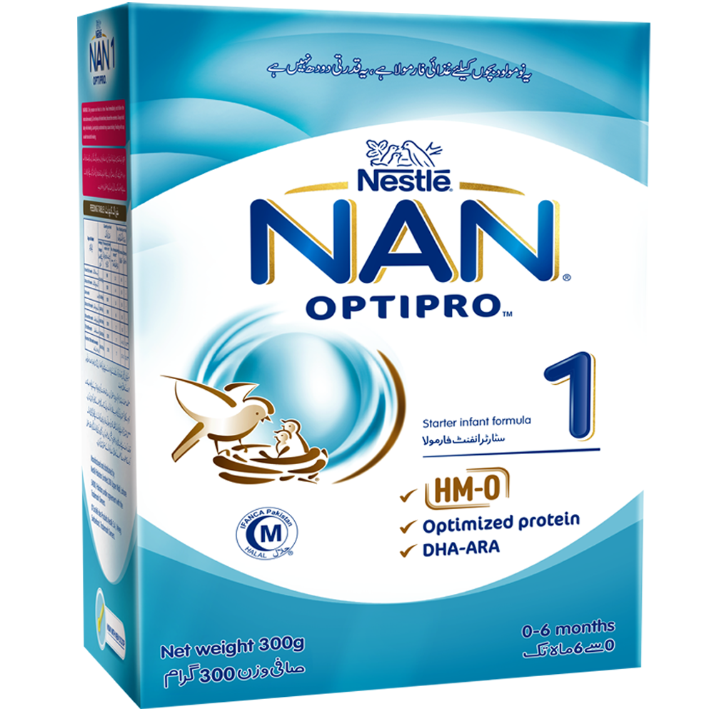 NESTLE MILK POWDER NAN 1 OPTIPRO 300 GM