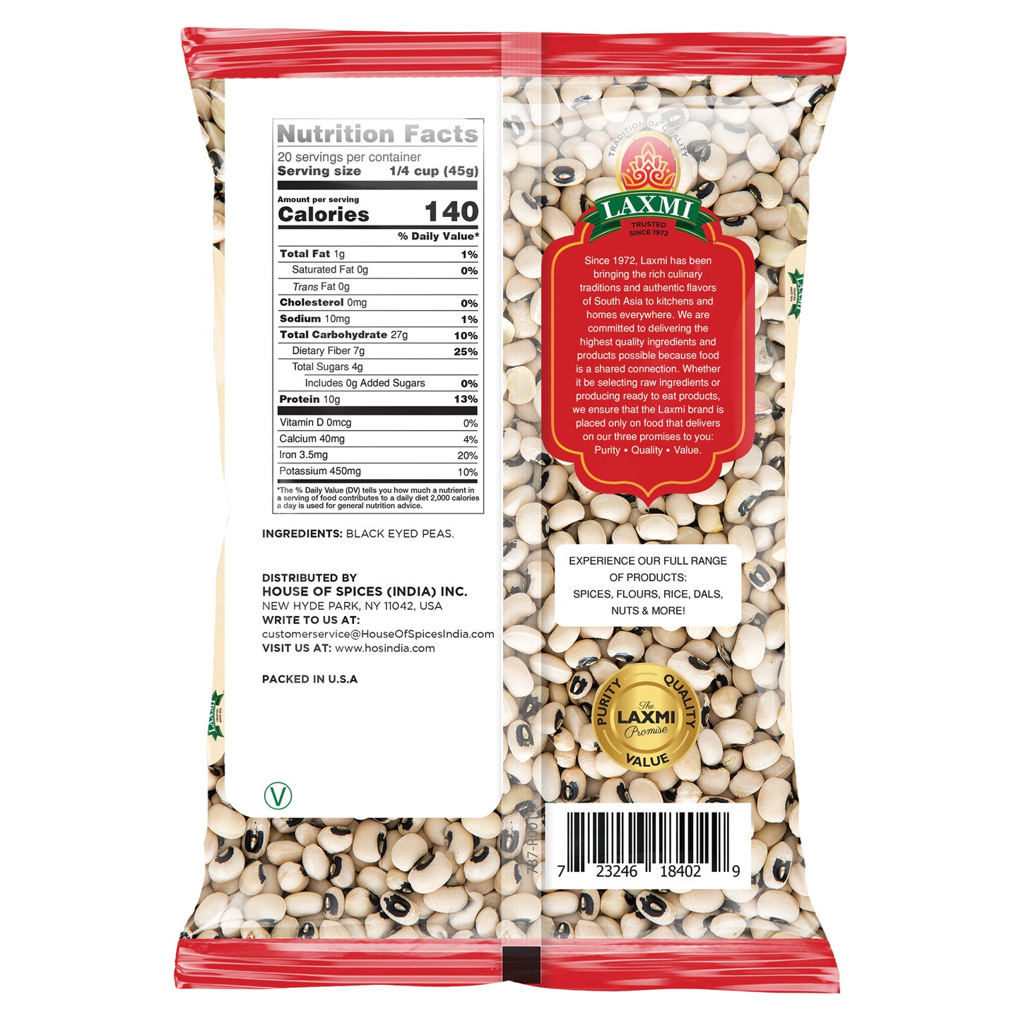 Laxmi Black Eye Beans