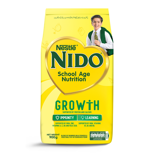 NESTLE NIDO FORTIGROW SCHOOL AGE POUCH 900GM