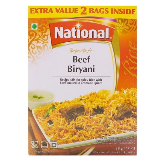 National Beef Biryani 78g