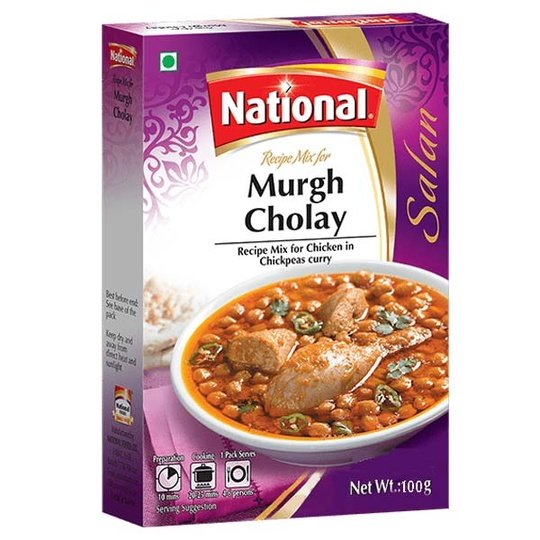 National Murgh Cholay 100g