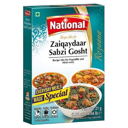 National Zaidaydaar Sabzi Gosht 21g