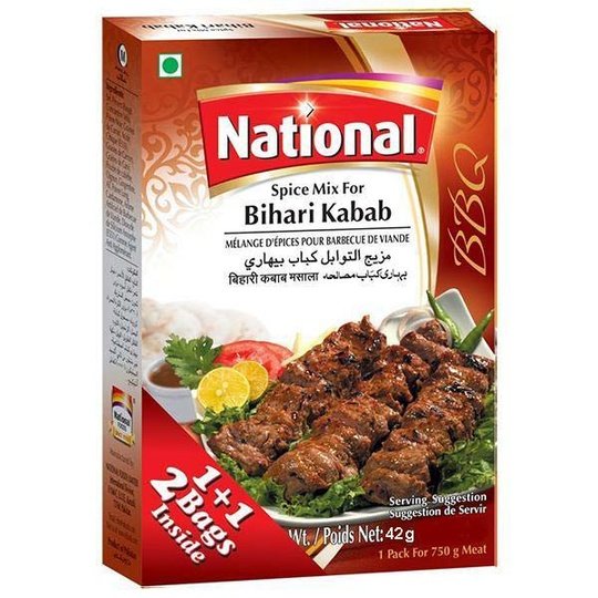 National Bihari Kabab 84g