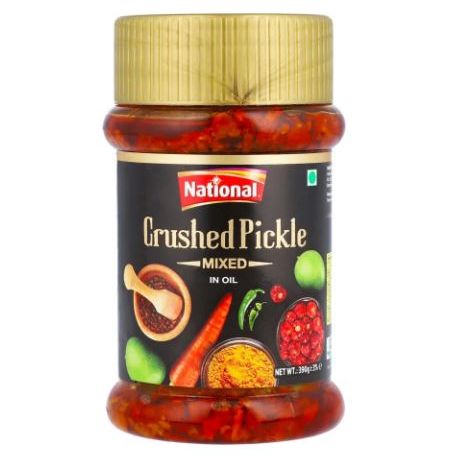 National Crushed Pickle (Mixed In oil) Small