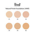 RIVAJ HD NATURAL FINISH 24HRS FOUNDATION 30 ML