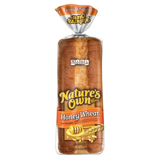 Nature's Own Honey Wheat Sandwich Bread Loaf, 20 oz