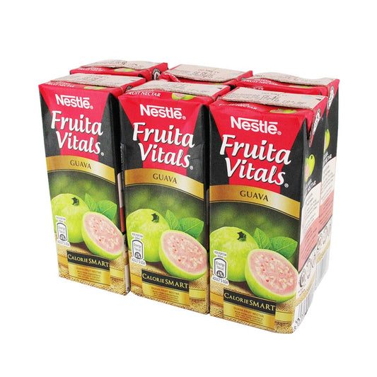 NESTLE JUICE FRUITA VITALS GUAVA NECTAR 200 ML-CARTON