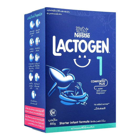 NESTLE LACTOGEN 1 MILK POWDER GENTLE START 800 GM