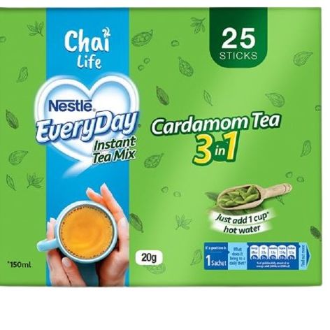 Nestle Everyday Cardamom Chai (25 Sticks)