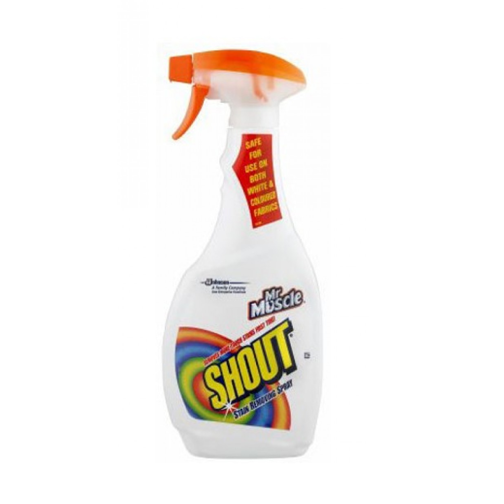 MR MUSCLE SHOUT STAIN REMOVING SPRAY 500 ML