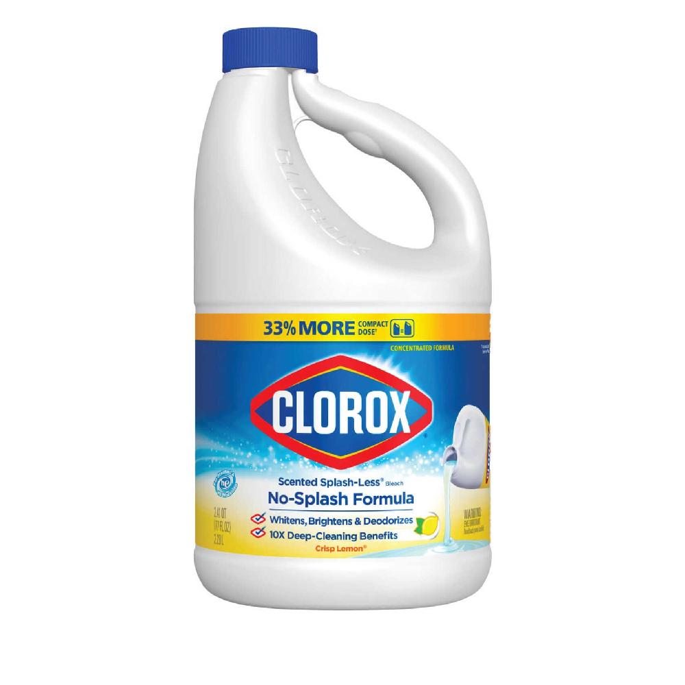 CLOROX WASHING BLEACH NO SPLASH  CRISP LEMON 1.18 LTR