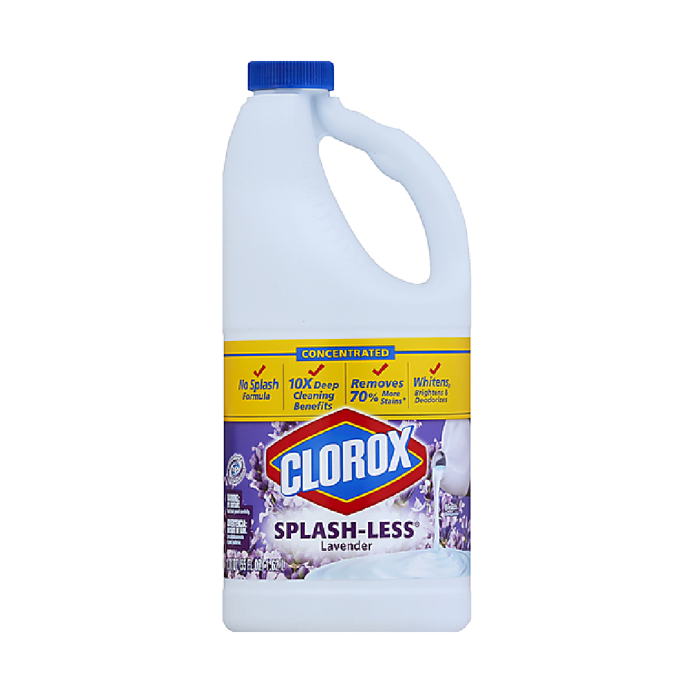 CLOROX BLEACH SPLASH-LESS LAVENDER 2.28 LTR