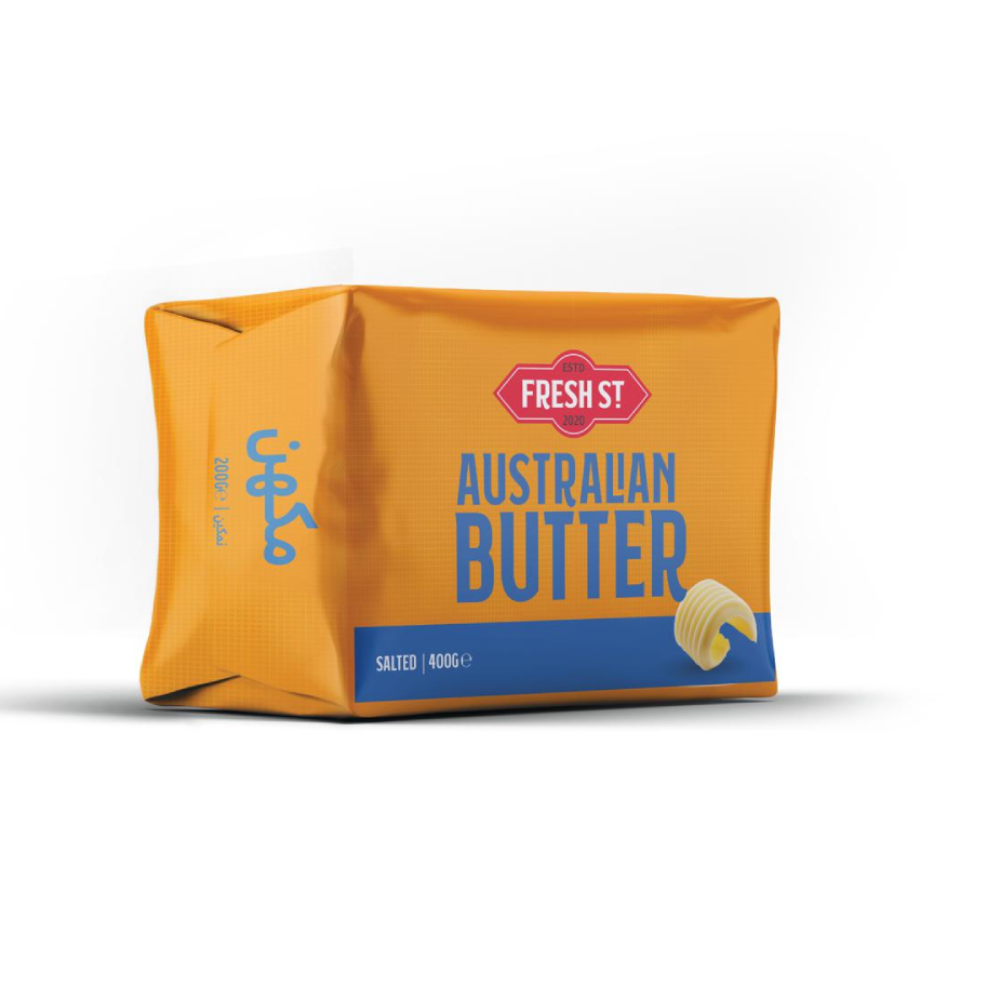 FRESH ST AUSTRALIAN SALTED BUTTER 400GM