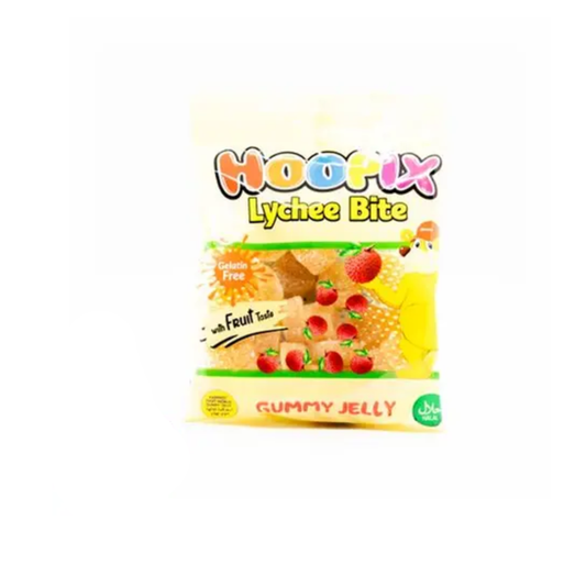 HOOPIX LYCHEE BITE GUMMY JELLY 30GM