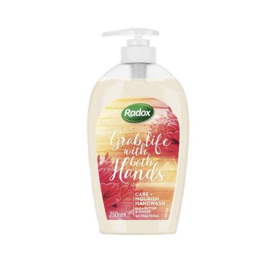 RADOX HAND WASH SHEA BUTTER AND GINGER 250 ML BASIC