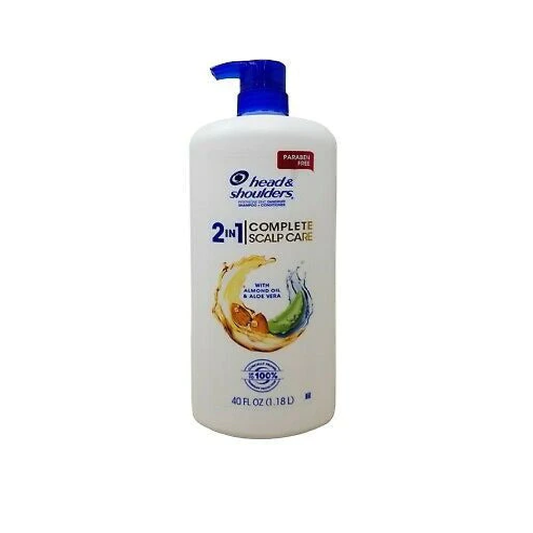 HEAD & SHOULDERS SHAMPOO COMPLETE SCALP CARE 2IN1 1.18LTR