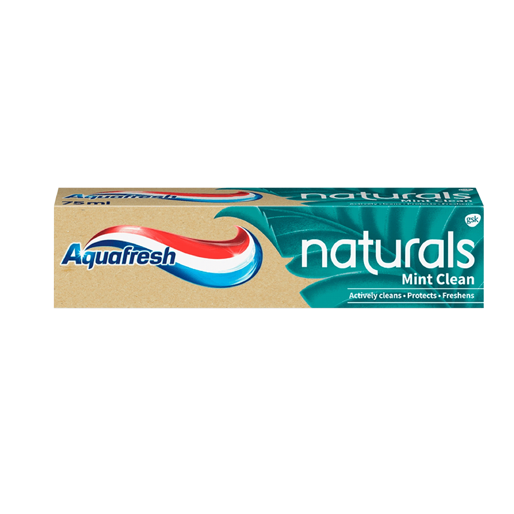 AQUA FRESH TOOTH PASTE NATURALS MINT CLEAN 75 ML