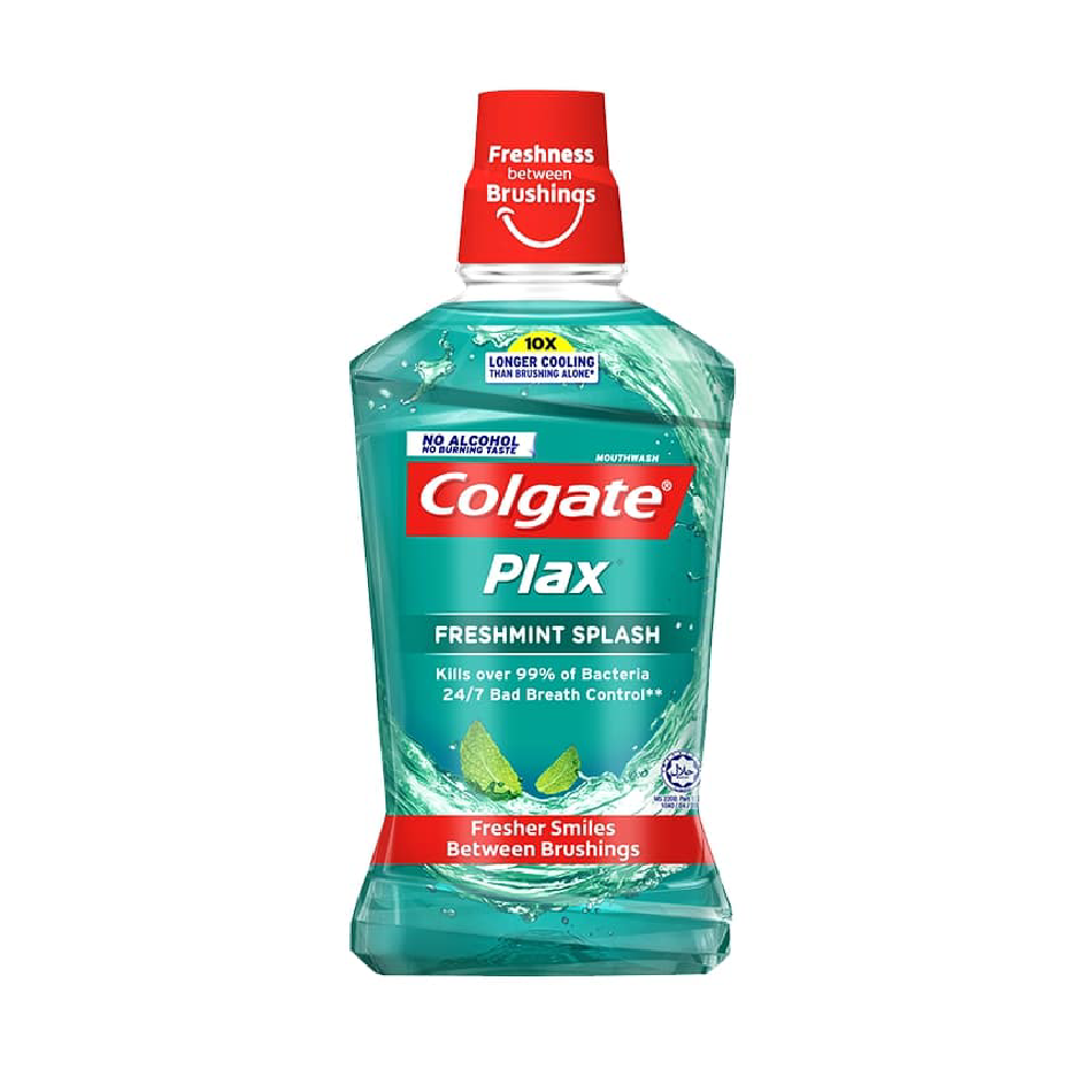 COLGATE PLAX MOUTH WASH FRESH MINT MENTHE FRAICHE 500 ML