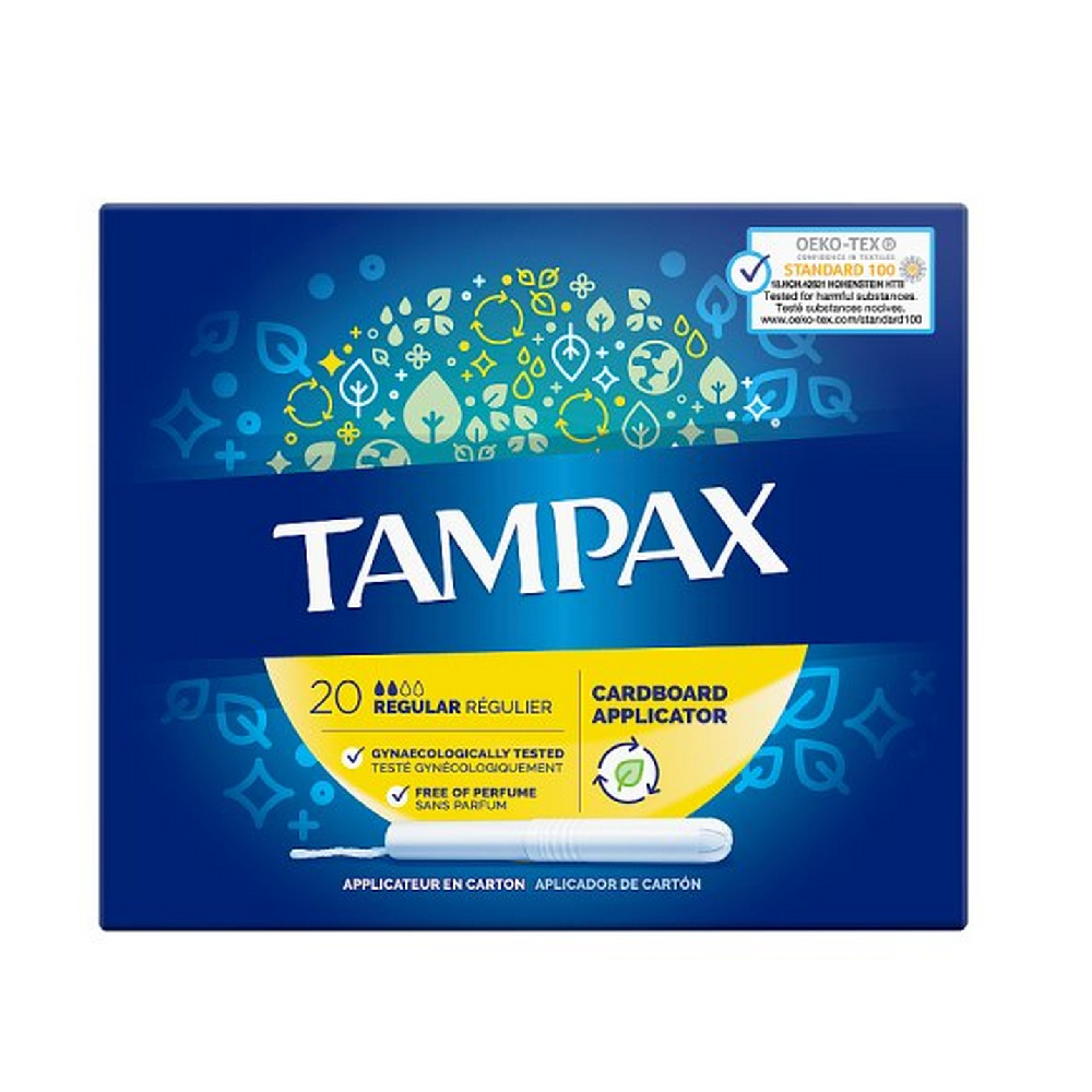 TAMPAX SANITARY PADS CLASSIC REGULAR 20PCS