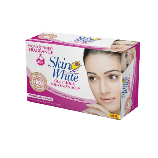 SKIN WHITE GOAT MILK WHITENING SOAP NORMAL SKIN 100 GM