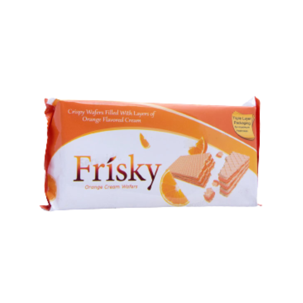 INNOVATIVE FRISKY ORANGE WAFER 85GM