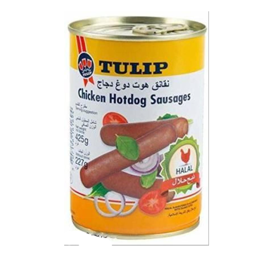 TULIP CHICKEN HOTDOG SAUSAGES 425 GM