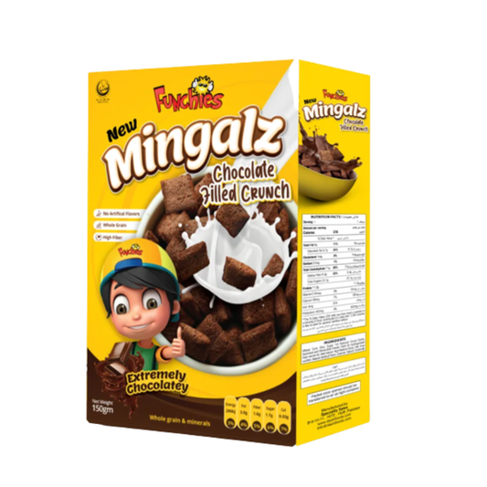 FUNCHIES MINGALZ CRON FLAKES 125GM