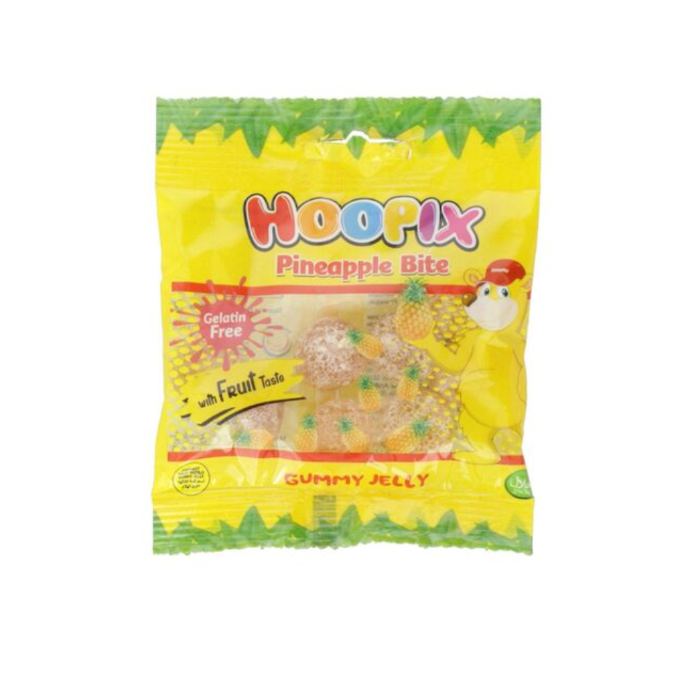 HOOPIX PINEAPPLE BITE GUMMY JELLY 30GM