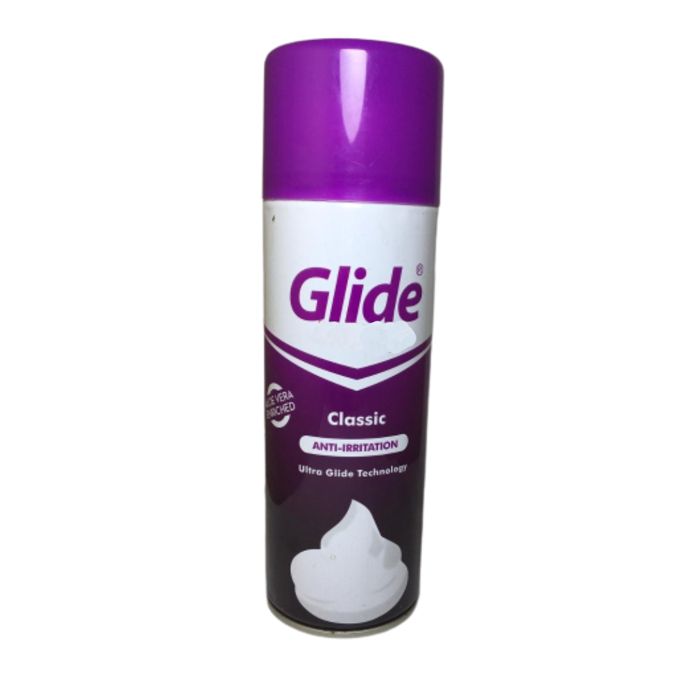 GLIDE SHAVING FOAM 400ML