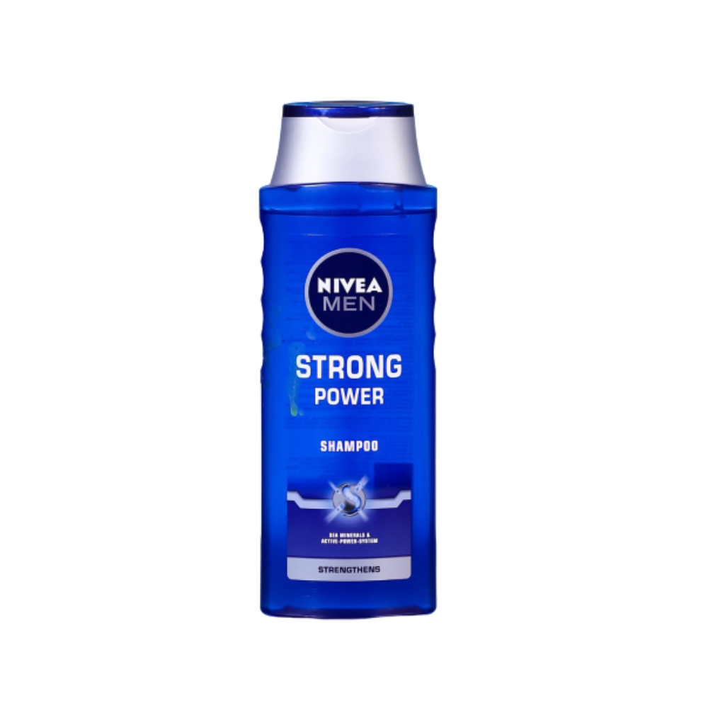 NIVEA MEN SHAMPOO STRONG POWER STRENGTHENS 400 ML