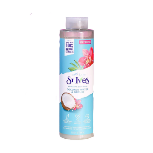 ST.IVES BODY WASH HYDRATING COCONUT WATER & ORCHID 650 ML