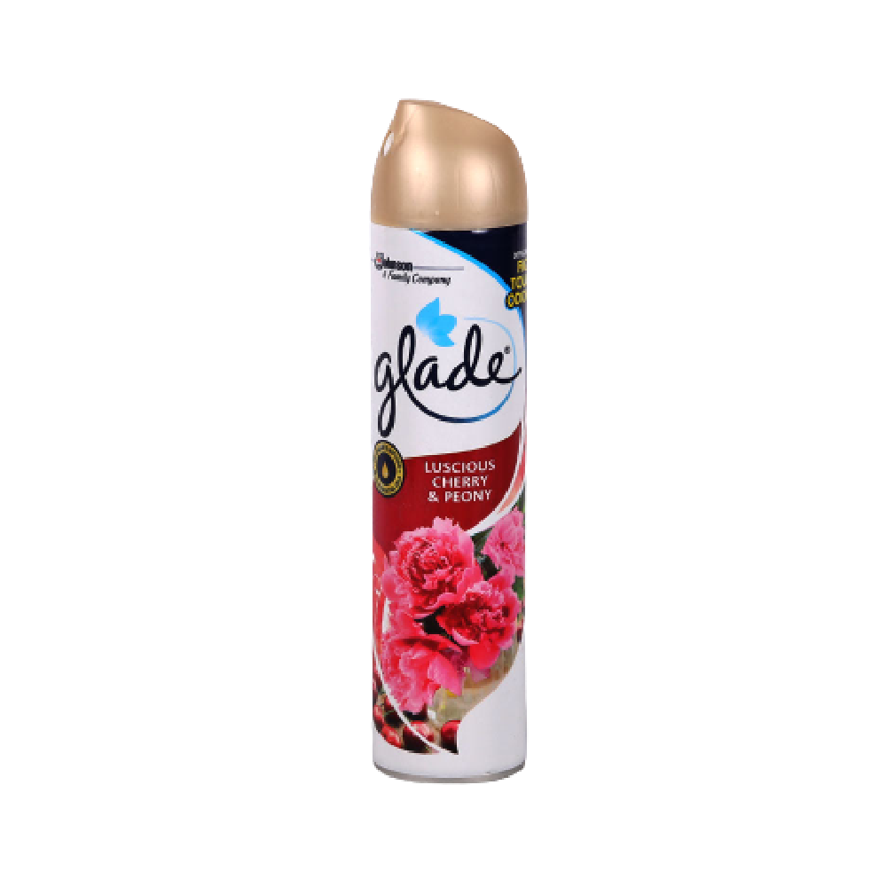 GLADE AIR FRESHNER CHERRY & PEONY 300 ML BASIC