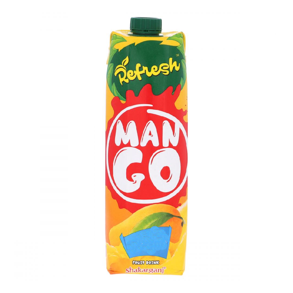 SHAKARGANJ REFRESH MANGO JUICE 1 LTR- CARTON