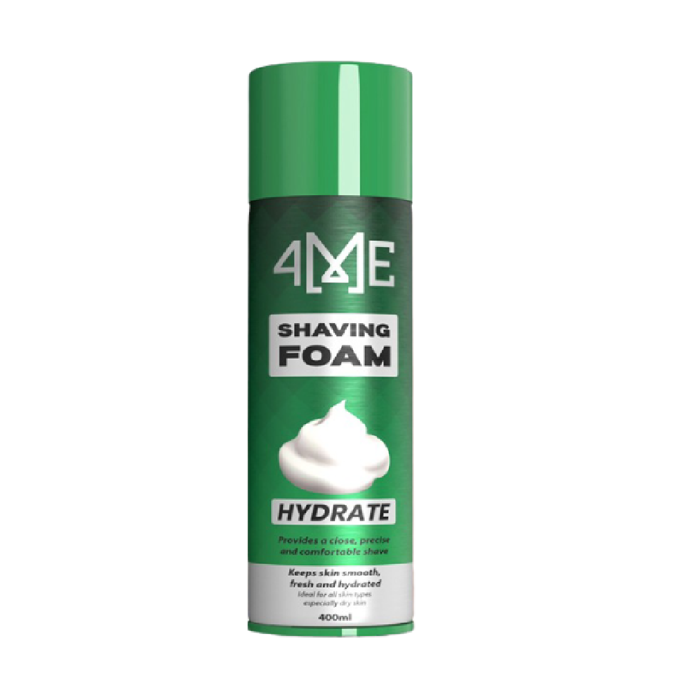 4ME SHAVING FOAM FRESH AND HYDRATE 400 ML