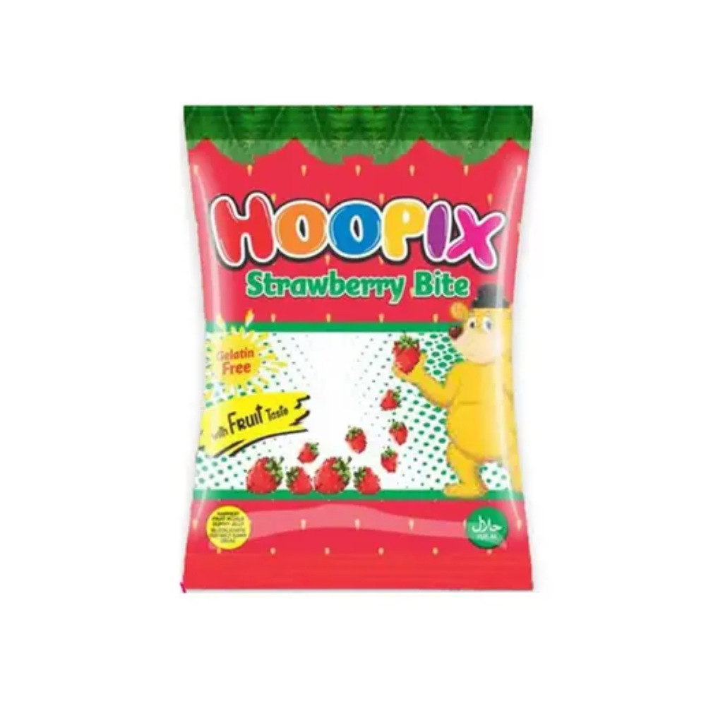 HOOPIX JELLY STRAWBERRY BITE 90GM