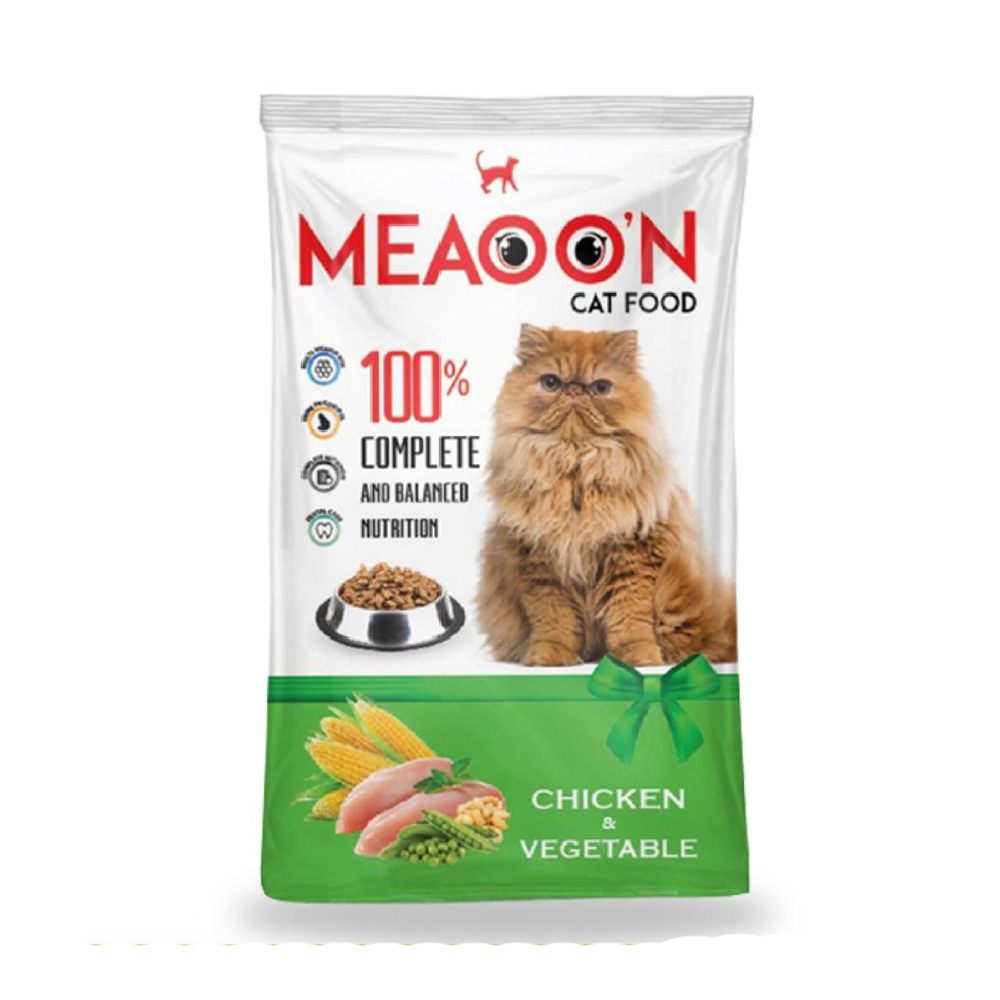MEAOON DRY CAT FOOD CHICKEN & VEGETABLE 1 KG