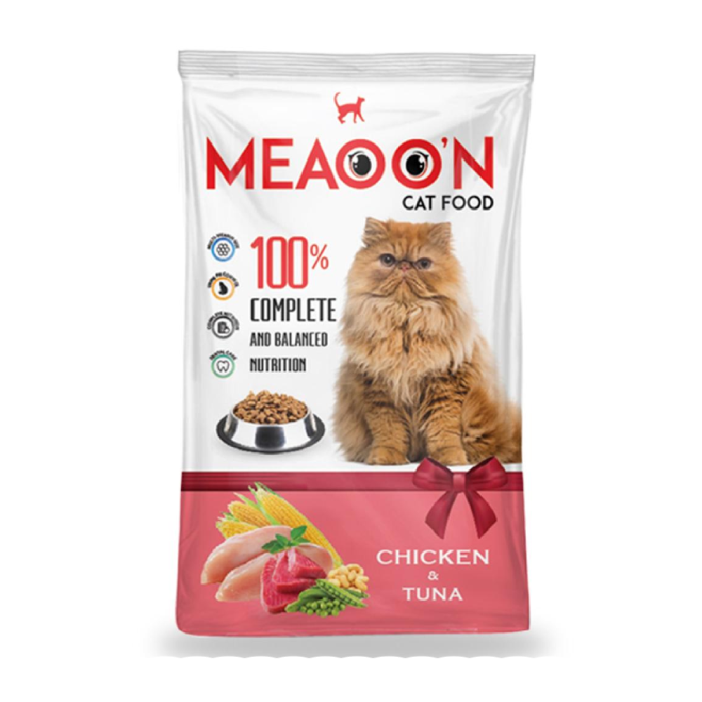 MEAOON DRY CAT FOOD CHICKEN & TUNA 1 KG