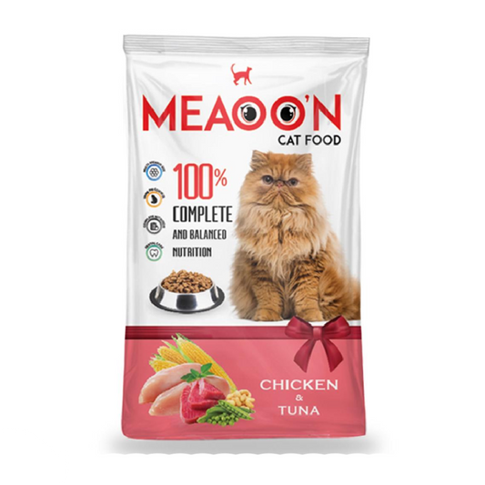 MEAOON DRY CAT FOOD CHICKEN & TUNA 1 KG