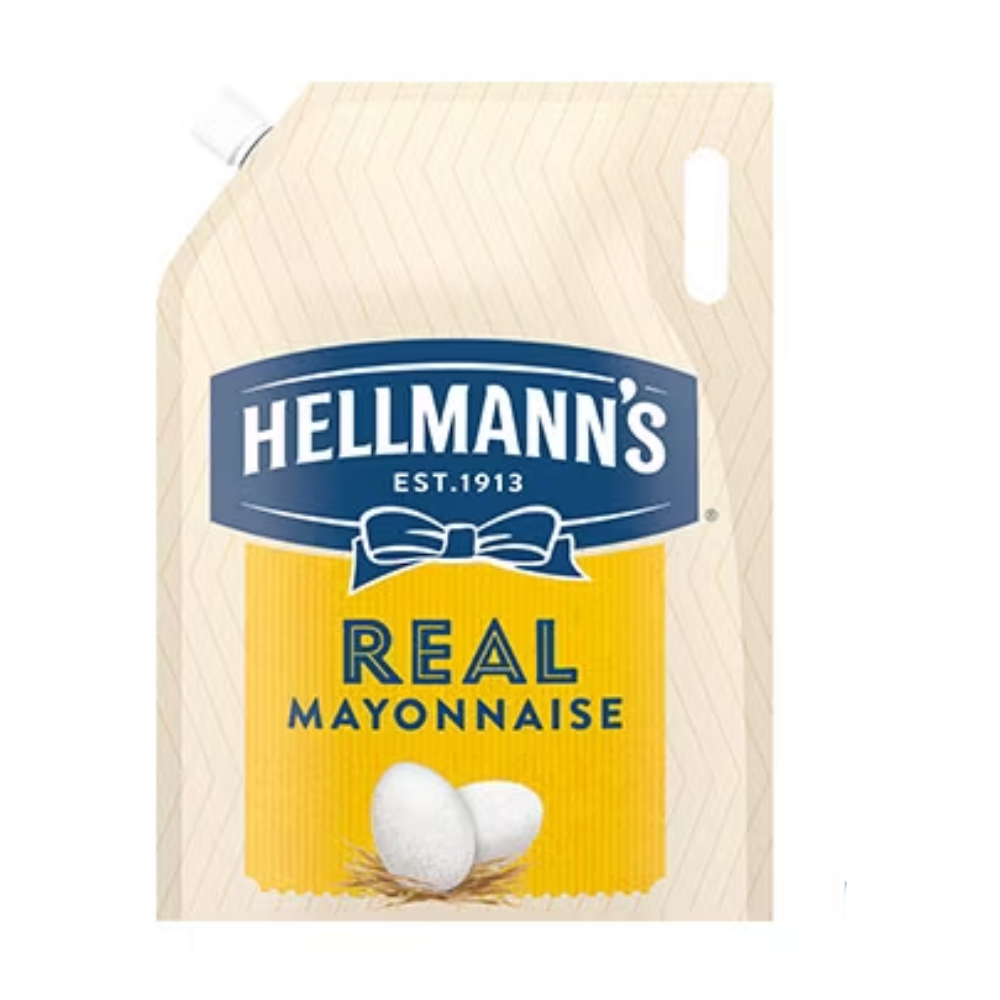 HELLMANNS REAL MAYONNAISE WITH REAL EGG 4 KG