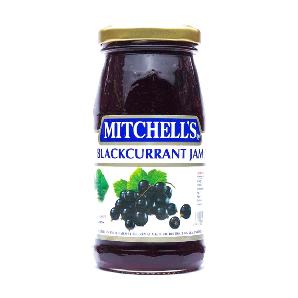 MITCHELLS JAM BLACKCURRANT 340 GM