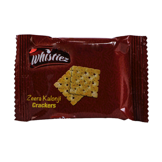 WHISTLEZ ZEERA KALONJI CRACKER TICKY PACK 10 GM