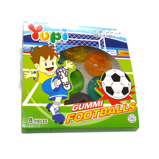 YUPI JELLY BUMMI FOOTBALLS 8PC PACK 32 GM