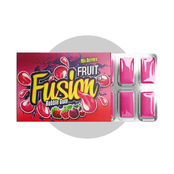 FUSION BUBBLE GUM MIX BERRIES STRIP 16GM