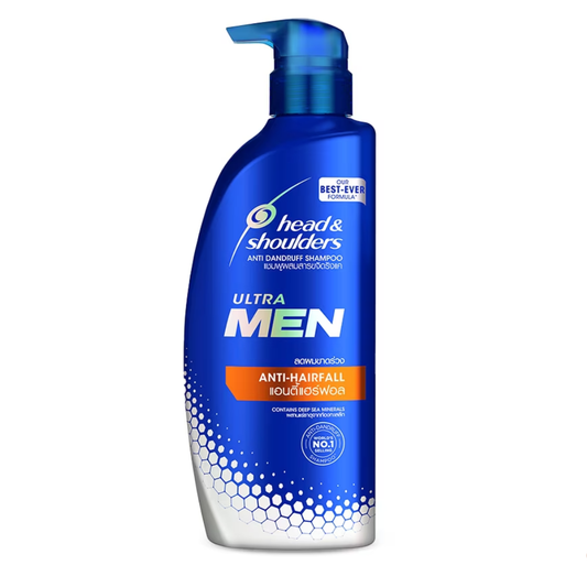 HEAD & SHOULDERS SHAMPOO MEN ULTRA  ANTI-HAIRFALL 480 ML