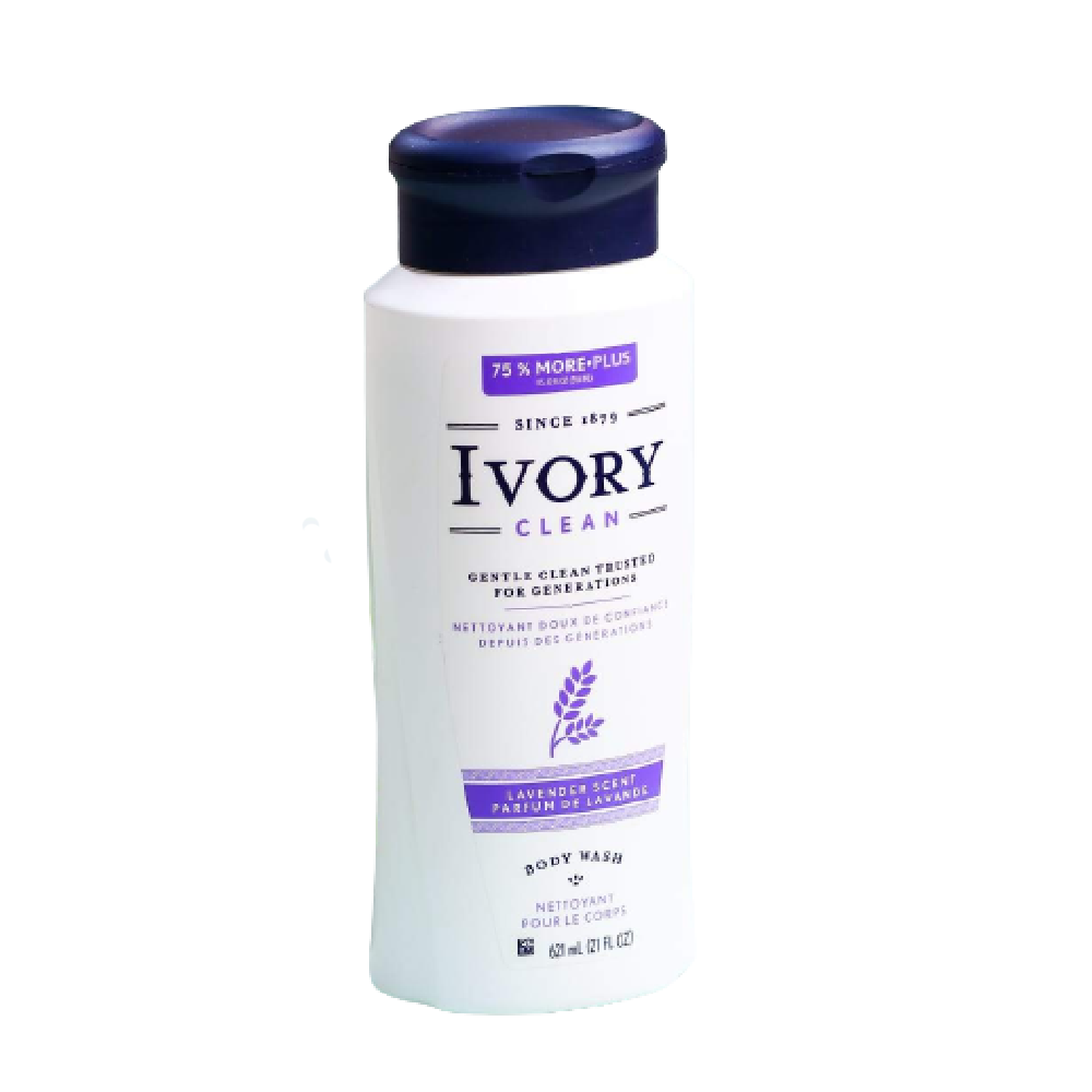 IVORY BODY WASH LAVENDER 621 ML BASIC