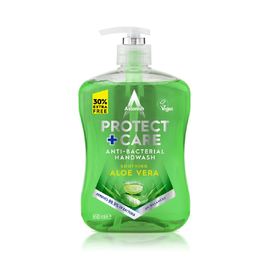 ASTONISH PROTECT AND CARE HAND WASH ALOE VERA POUCH 950ML