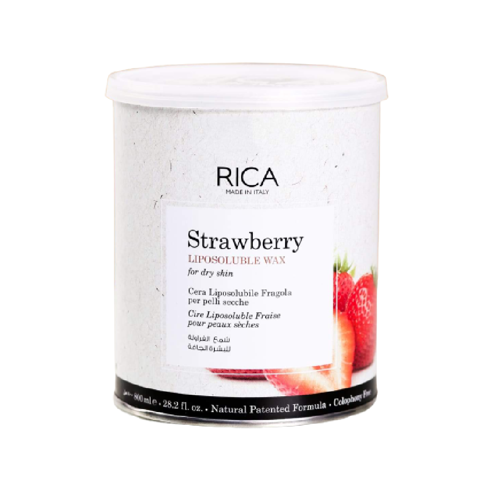 RICA LIPOSOLUBLE WAX STRAWBERRY 800 ML